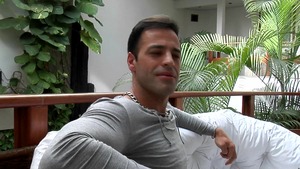 MikeinBrazil: Bald Angelina Dayer masturbating outdoors