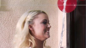 BabyGotBoobs - Alexis Monroe next to Johnny Sins outdoors