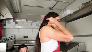 8th Street Latinas: POV nailing along with Lilly Hall