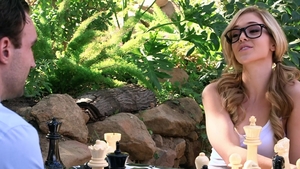 TeensLoveHugeCocks - Kali Roses exposing small tits in park