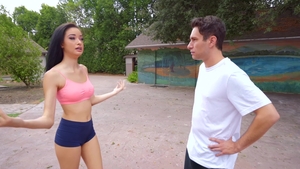 IKnowThatGirl: Bald Scarlett Bloom tits fucking scene