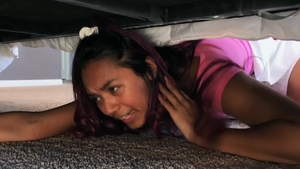 Stranded Teens: Creampie in company with athletic amateur