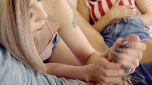 BrattySis.com - Girl Harmony Wonder getting facial