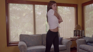 Nubiles.net: Gaby Gomez in tiny thongs masturbating