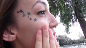 Jenna Justine's Road blowjob And In-house plowing