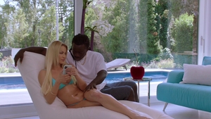 Blacked.com - Very hot Cherry Kiss riding huge penis