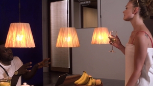 BLACKED.com: Roommate Honour May riding big dick outdoors