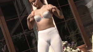 Baberotica: European Daphne Klyde exposing small tits