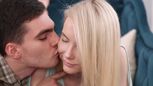 SheIsNerdy - Shaved Polly White & Mark Crow close up anal sex