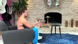 LUBED.com - Wet Genie bends to get fucked porn