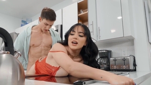 BRAZZERS Exxtra: Muscled latina helps with POV hard pounding