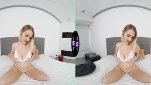 TMWVRNet: Solo yummy in panties pussy fucking