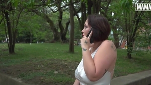 MamacitaZ: Rough squirt in company with colombian BBW