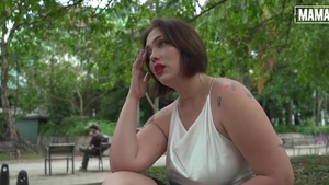 MamacitaZ: Rough squirt in company with colombian BBW