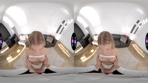 TmwVRNet.com: Beautiful girlfriend yoga