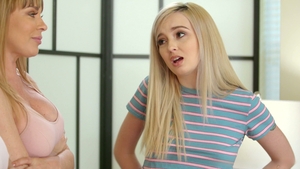 All Girl Massage: Masseuses Duel for Lexi's Pleasure